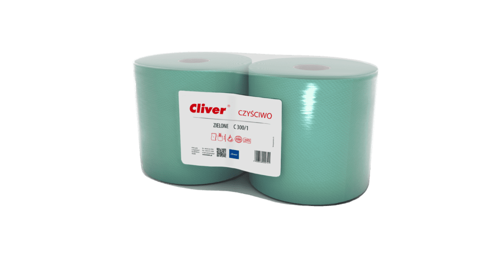 Cliver - Ręcznik Duży Zielony 300/1 2szt ( 0741 )
