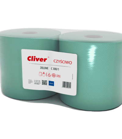 Cliver - Ręcznik Duży Zielony 300/1 2szt ( 0741 )