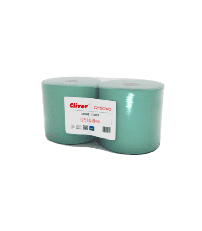 Cliver - Ręcznik Duży Zielony 300/1 2szt ( 0741 )