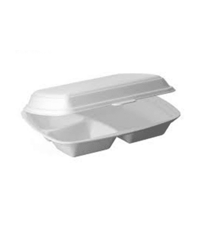 Menubox Styropianowy Trójdzielny 125szt