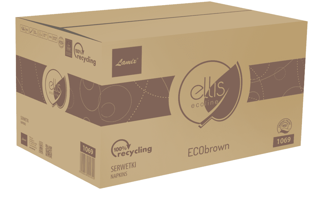 Ellis - Serwetki Ecobrown 9000szt (1069 )