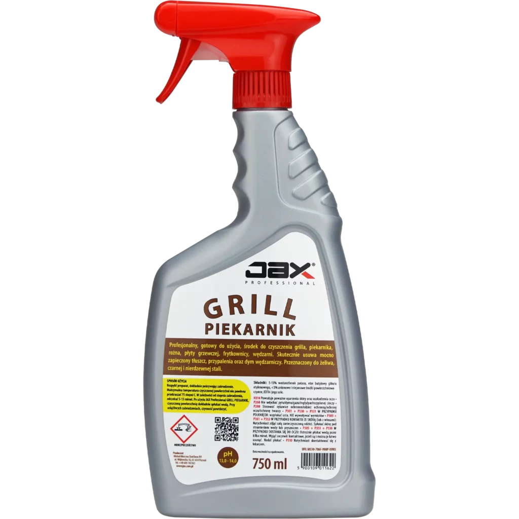 Jax - Preparat do Czyszczenia Grilla i Piekarnika 750ml