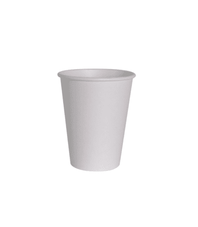 Kubek Papierowy Biały 250ml (8oz) klejony dyspersją wodną PLASTIC FREE 100szt