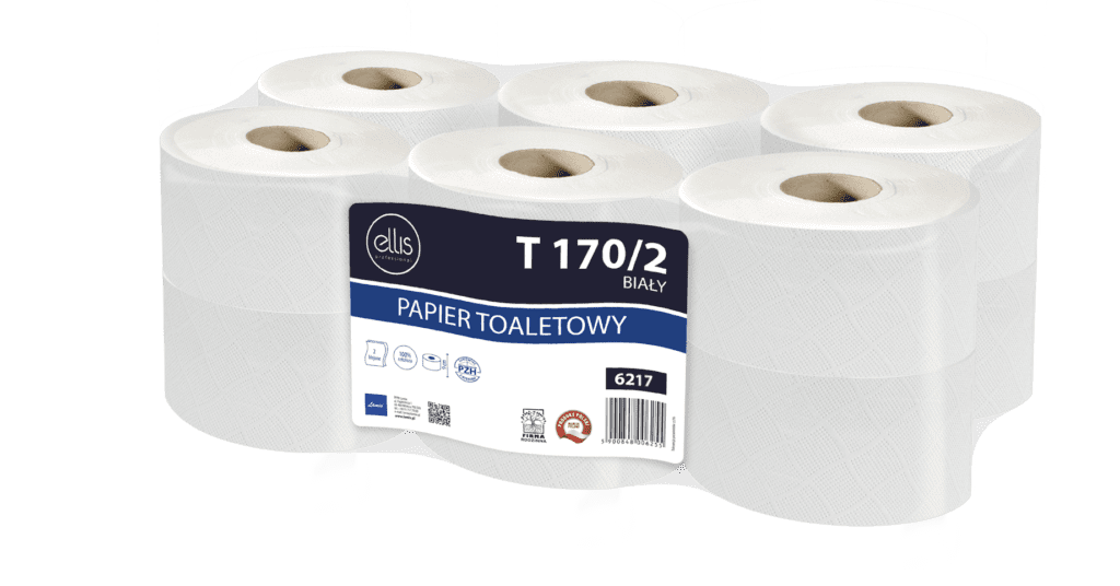Ellis - Papier Toaletowy T170/2 Biały 12szt ( 6217 )