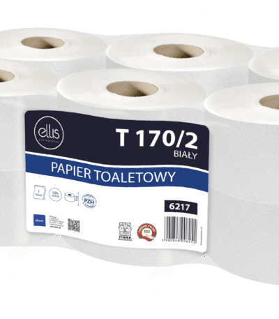 Ellis - Papier Toaletowy T170/2 Biały 12szt ( 6217 )