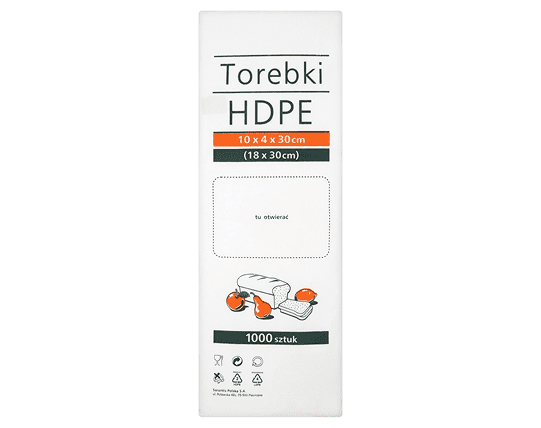 Woreczki HDPE 10/4/27 1000szt