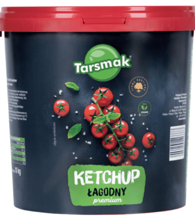 Wiadro Ketchupu 10kg premium łagodny tarsmak