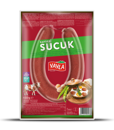 YAYLA - Kiełbasa Czosnkowa Turecka 450g ( KAYSERI SUCUK )