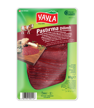 YAYLA - Bekon Wołowy 80g (DILIMLI PASTIRMA)