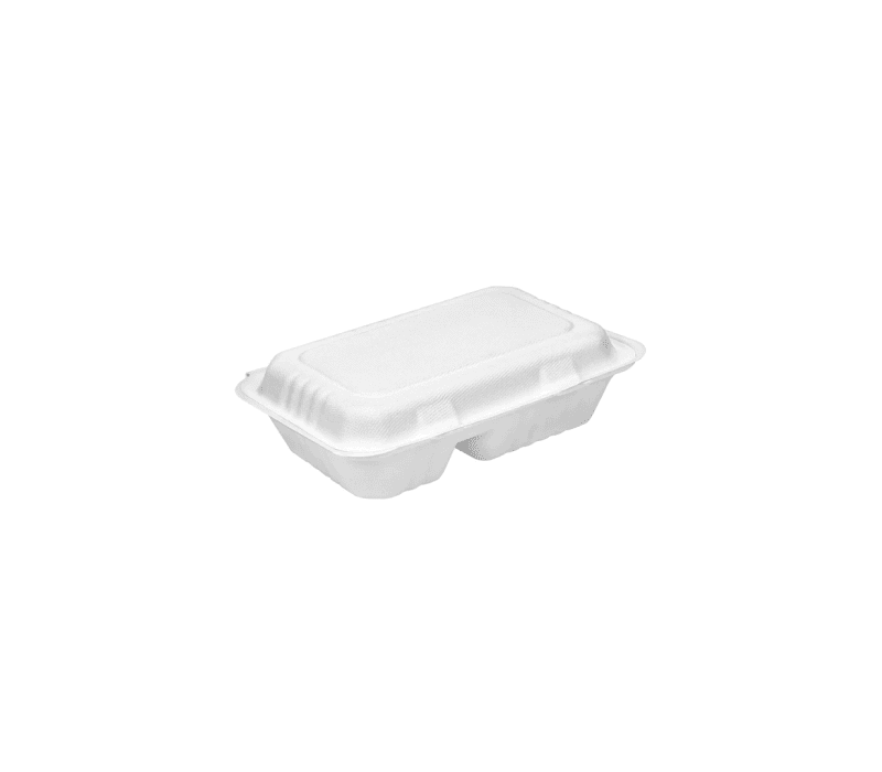 dwukomorowy Lunchbox 2 komorowy ECO 50szt