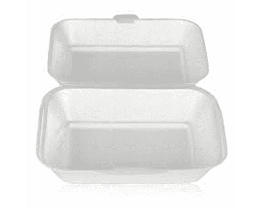 Hamburgerbox Styropianowy PODWÓJNY 125 szt