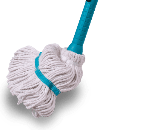 Mop końcówka biały sznurek 300
