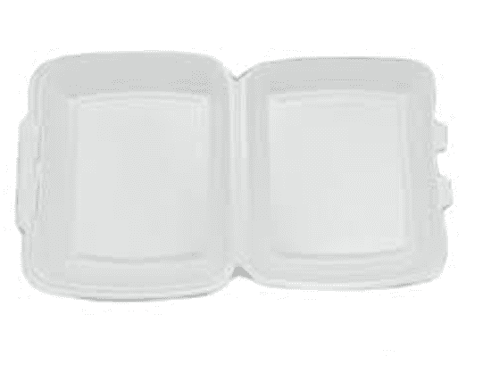 Menubox Styropianowy Niedzielony 125szt