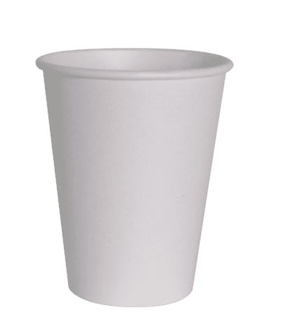 Kubek Papierowy Biały 250ml (8oz) klejony dyspersją wodną PLASTIC FREE 100szt