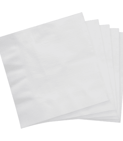 Serwetki Gastronomiczne Białe 15x15 500szt