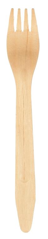 Widelec Drewniany 16cm 100szt