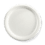 Talerz biały papierowy