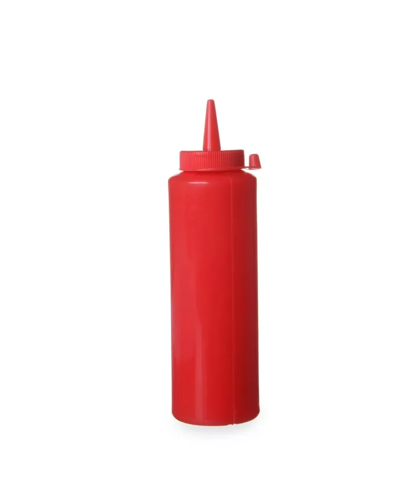 Dyspenser do sosów 700ml Czerwony
