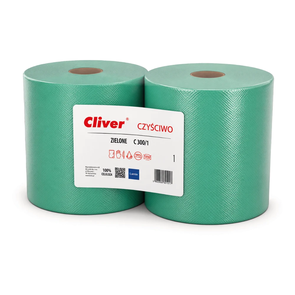 Cliver Ręcznik Zielony 2 szt. C300/1