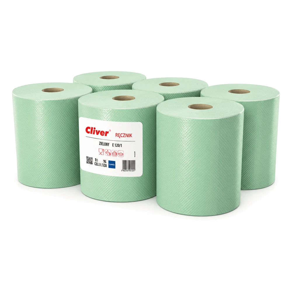 Cliver Ręcznik Zielony 6 szt. R130/1