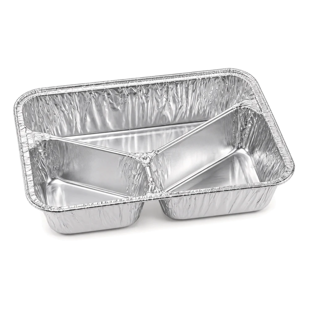 Cuki Alfatec Three-Section Aluminium Container 227x177x38 1000 pcs