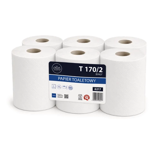 Papier Toaletowy T170/2 Biały