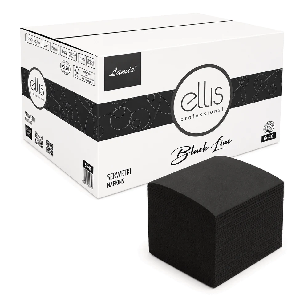 Ellis Peçete Black 9000 Büyük 16,5x21 40 adet