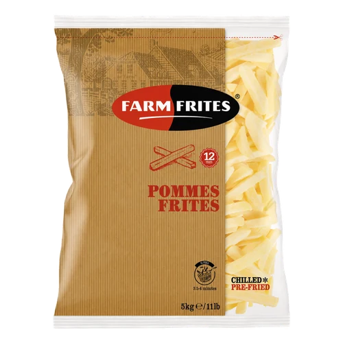 Frytki Belgijskie 12 mm 5X2,5 kg