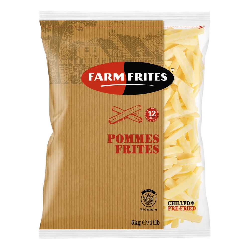 Farm Frites Belgian Fries 12 mm 5X2,5 kg