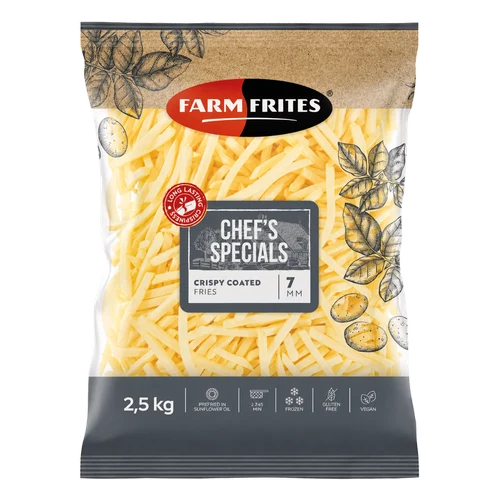 Frytki Crispy Coated 7/7 mm 5X2,5 kg