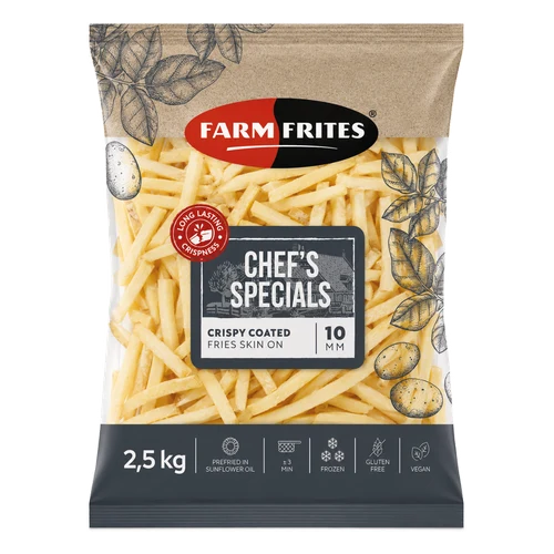 Frytki Crispy Coated 10/10 mm 5X2,5 kg