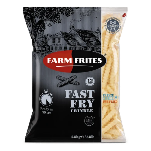 Frytki Fast Fry Crinkle 12/10 mm 5X2,5 kg