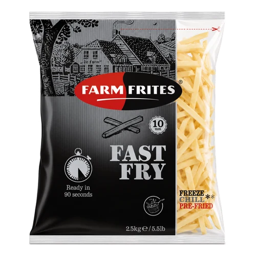 Frytki Fast Fry Proste 10/10 mm 5X2,5 kg