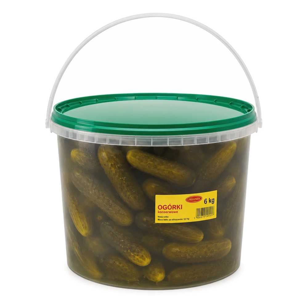 Ogórki Kiszone 6 kg