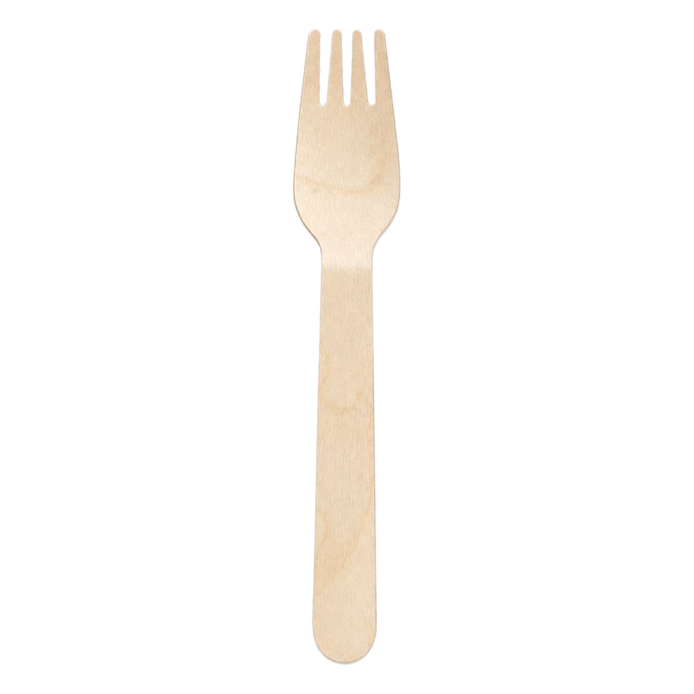 Widelec Drewniany 16 cm 100 szt