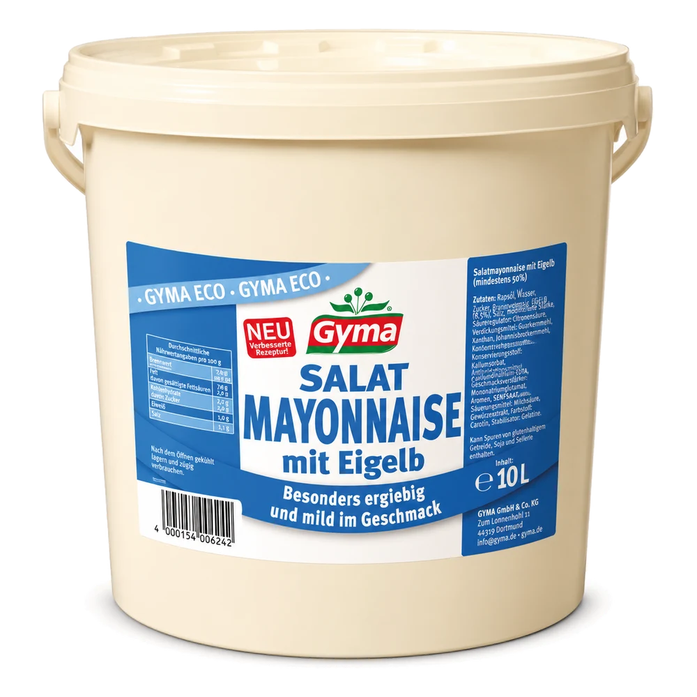 Gyma Majonez Sałatkowy 50% 10 kg