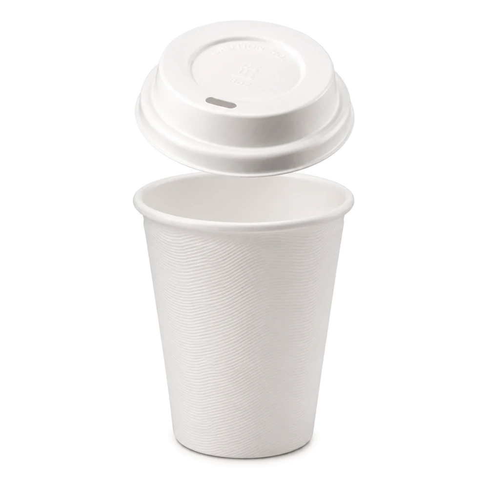 Kram Natura Cup with Lid 250 ml 80 mm 50 pcs