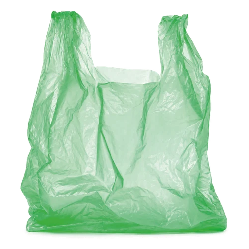 Reklamówka LDPE Zielona 30x60 40um