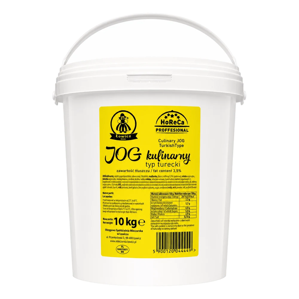 Łowicz Turkish Style Cooking Yoghurt 10 kg