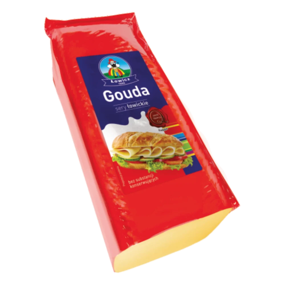 Łowicz / Polmlek Ser Gouda Blok ok. 3 kg