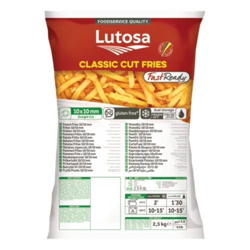 Frytki Proste FastReady 10/10 mm 4X2,5 kg