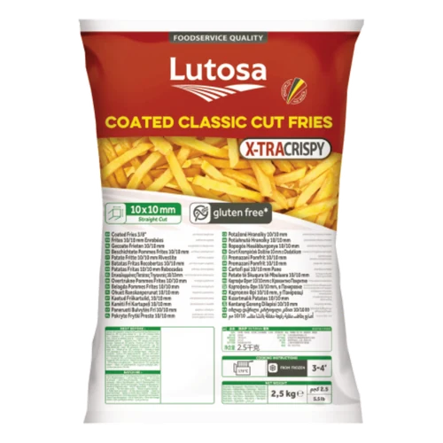 Frytki Proste X-TRA CRISPY 10 mm 4X2,5 kg