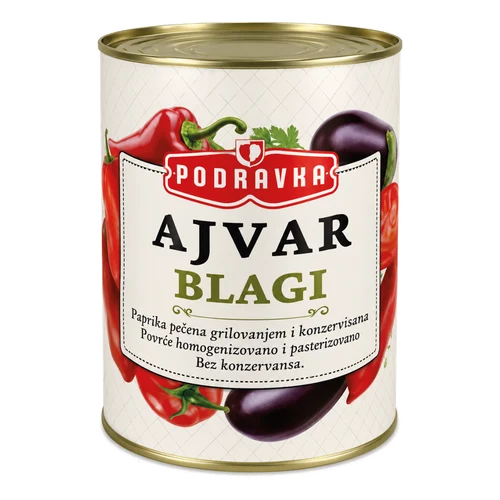 Ajvar Łagodny 4 kg