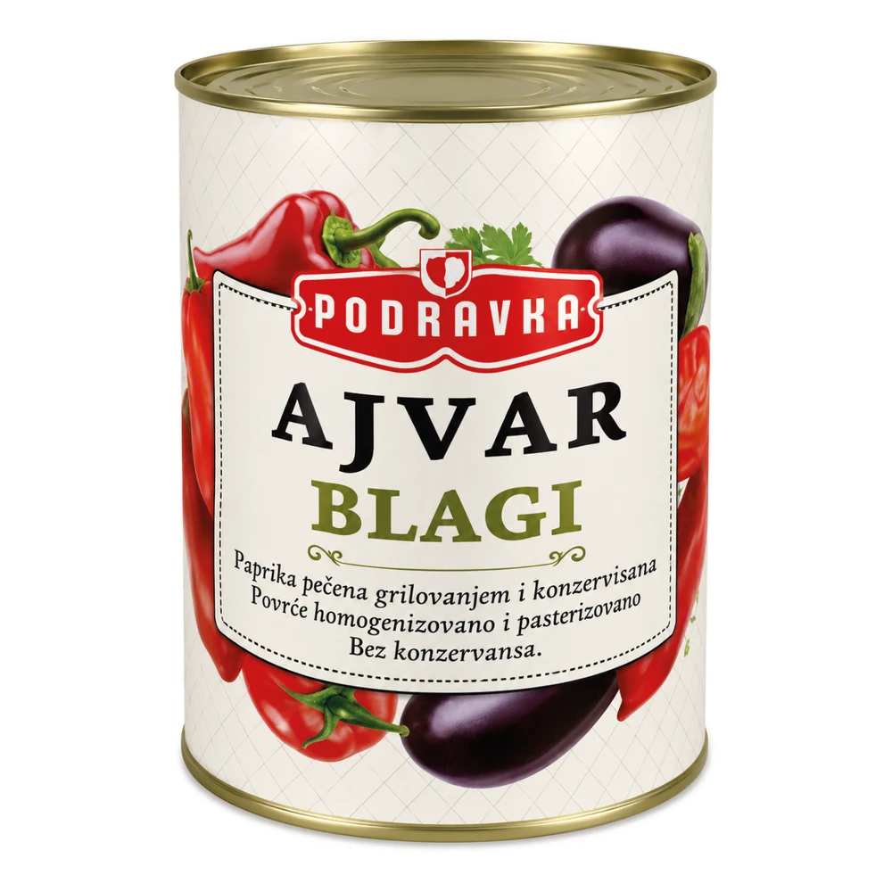 Podravka Ajvar Łagodny 4 kg